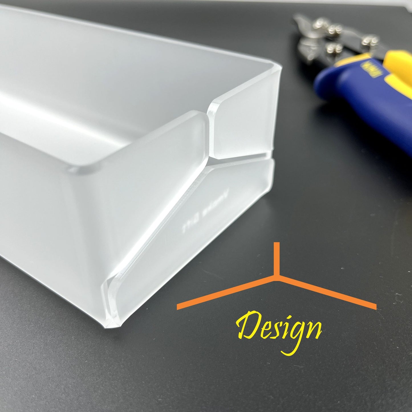 3mm acrylic organizer drawer